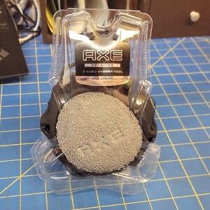Axe Detailer 2-Sided Shower Tool New In Sealed